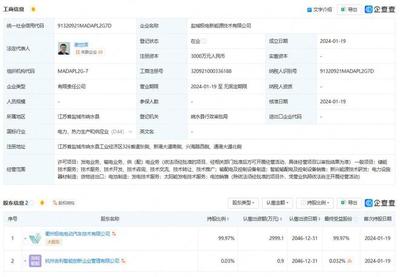 吉利在鹽城成立極電新能源技術(shù)公司，深化供配電業(yè)務(wù)布局